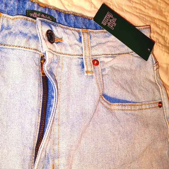 😎WILD FABLE Super High Rise Distressed Baggy Jeans, pants distressed New WoW!! - Picture 10 of 16